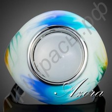 Восхитительное кольцо с большой искусственной жемчужиной в уникальном дизайне "Кошачий глаз"