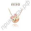 Кулон Roxi в форме кота в оригинальной блистательной позолоте