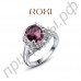 Модное обручальное кольцо ROXI с нежным швейцарским фианитом четырех цветов в розовой позолоте либо в платиновом покрытии