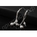 Изумительный ювелирный комплект высокого качества из ожерелья и сережек в виде круглых мячиков