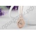 Несравненное ожерелье ROXI в ретро стиле с блестящими австрийскими кристаллами Stellux в розовой позолоте