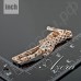 Оригинальный браслет в виде тигра с австрийскими кристаллами Stellux в прекрасной позолоте